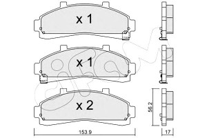 Klocki Hamulcowe Ford Explorer 91- Cifam
