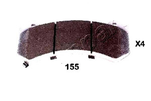 Klocki Hamulcowe Japanparts D1060jf20c 5001155 N00