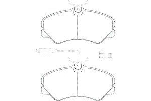Klocki Hamulcowe Alfa Romeo Ar 6 Citroen C25 Fiat