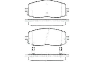 Klocki Hamulcowe Hyundai I10 I20 Kia Picanto 1.0-1
