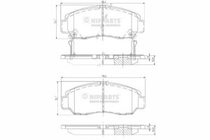Klocki Hamulcowe Honda Civic Vi Hatchback (eu_ Ep_