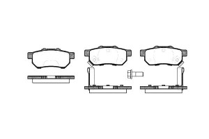 Klocki Hamulcowe Remsa 06430saae50 43022so4e01 430