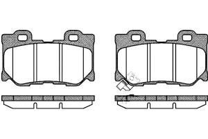 Klocki Hamulcowe Remsa D4060jl00a D4060jl00k D4060