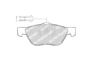 Klocki Hamulcowe Alfa Romeo 147 156 Gt 1.6-3.2 09.