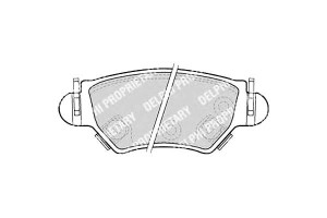 Klocki Hamulcowe Chevrolet Astra Opel Astra F Astr