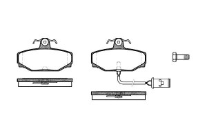 Klocki Hamulcowe Remsa Jlm603 Jjlm1282 36569