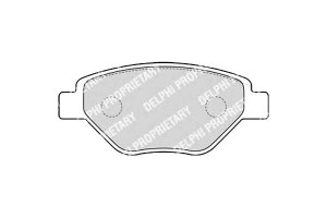Klocki Hamulcowe Renault Megane Ii 1.4 11.02- Delp