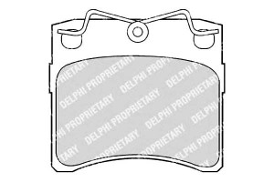 Klocki Hamulcowe Vw Transporter T4 Delphi Ham