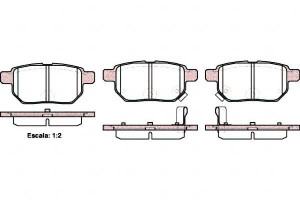 Klocki Hamulcowe Toyota Auris Iq Verso 14.3mm Wva2