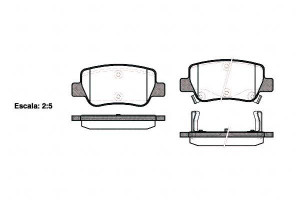 Klocki Hamulcowe Toyota Avensis 16.5mm Wva24885 Z
