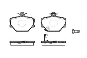 Klocki Hamulcowe Smart City- Crossblade Fortwo 15.