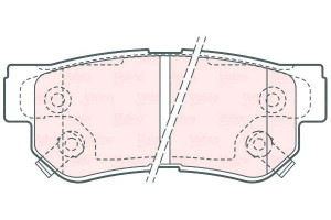 Klocki Hamulcowe Valeo 5830238a20 583021ca10 58302