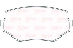 Klocki Hamulcowe Valeo 5520065d11 5520065d00 55200