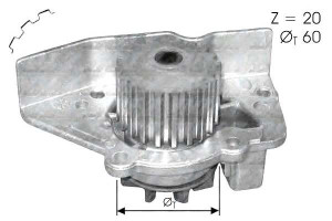 Pompa Wody Citroen Peugeot Dolz