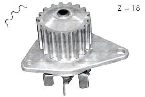 Pompa Wody Peugeot Citroen 1.4 16v 03- Dolz