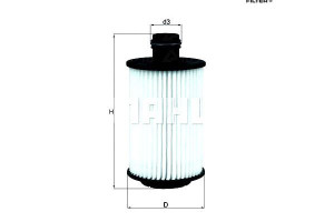 Filtr Oleju Chevrolet Opel Knecht Knecht