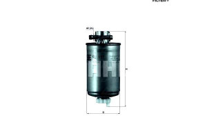 Filtr Paliwa Audi A2 1.2d/1.4d 02.00-08.05 Knecht