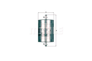 Filtr Paliwa Mahle Ak11ho 24772601 24772801 247727
