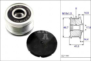 Koło Pasowe Alternatora Mercedes W168 W168 W245 Cd