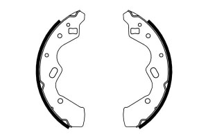 Szczęki Hamulcowe Kia Avella Mazda Demio 1.3/1.5 1