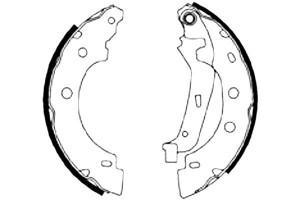 Szczęki Hamulcowe Renault Kangoo 97-07 Metelli