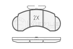 Klocki Hamulcowe Mercedes Przód Mb100 87-96 Meyle