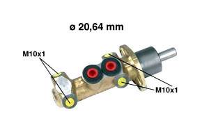 Pompa Hamulcowa Fiat Punto Tipo Tem Metelli