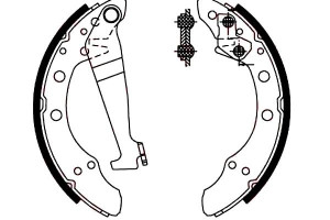 Szczęki Hamulcowe Audi 100 80 90 Coupe Seat Toledo