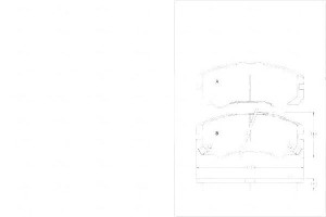 Klocki Hamulcowe Opel Frontera A 95-98 A.b.s.