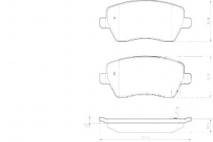 Klocki Hamulcowe Suzuki Swift 05- A.b.s.