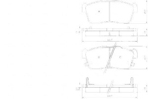 Klocki Hamulcowe Suzuki Ignis 00-03 A.b.s.
