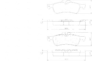 Klocki Hamulcowe Mini Cooper One 01-03 Tył A.b.s.