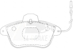 Klocki Hamulcowe Citroen Xm 90-00 A.b.s.