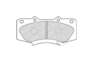 Klocki Hamulcowe Toyota Hilux Vii 2.5d/3.0d 03.05-