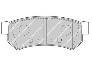 Klocki Hamulcowe Chevrolet Lacetti Nubira Daewoo L