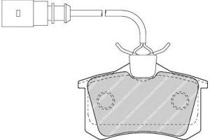 Klocki Hamulcowe Audi A4 Ford Galaxy Seat Alhambra