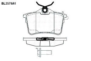 Klocki Hamulcowe Citroen Berlingo Peugeot 308 Part