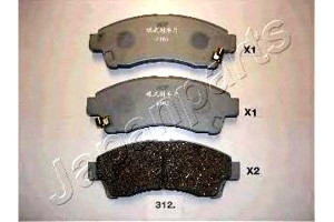 Klocki Hamulcowe Mazda Przód B-serie Japanparts