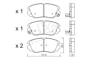 Klocki Hamulcowe Opel Insignia 08- Metelli