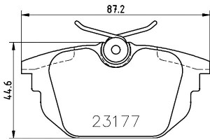 Klocki Hamulcowe Mintex 60765020 46602617 77362354