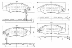 Klocki Hamulcowe Suzuki Swift Ii (ah Aj) 1.3 (sf41