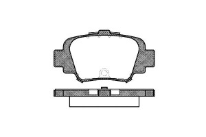 Klocki Hamulcowe Remsa 4406099b25 4406099b85 36849
