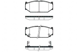Klocki Hamulcowe Suzuki Swift 10>15mm Przód Z Czuj