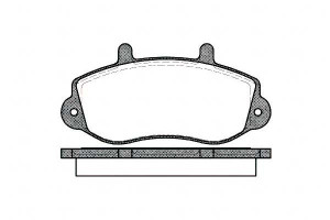 Klocki Hamulcowe Opel Movano Renault Master 17.5mm