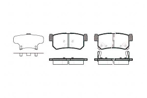 Klocki Hamulcowe Daewoo Rexton Ssangyong Actyon Ky