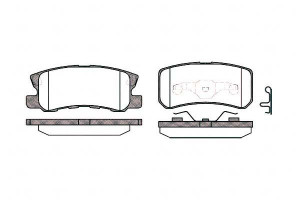 Klocki Hamulcowe Citroen C4 Dodge Avenger Mitsubis