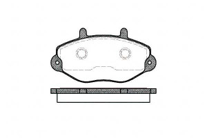 Klocki Hamulcowe Ford Transit 19mm Wva21469 Roadho