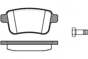Klocki Hamulcowe Renault Kangoo 15mm Wva24692 Ze S