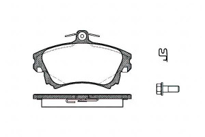 Klocki Hamulcowe Mitsubishi Carisma Volvo S40 V40