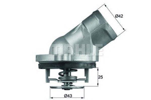 Termostat Mercedes 87c M112 96- Behr